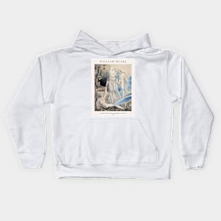 William Blake - Angel of the Divine Presence Bringing Eve to Adam Kids Hoodie